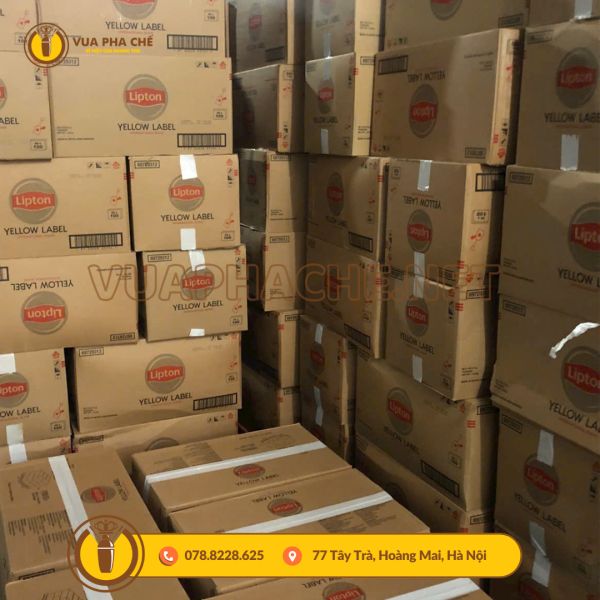 trà lipton nhãn vàng giá sỉ