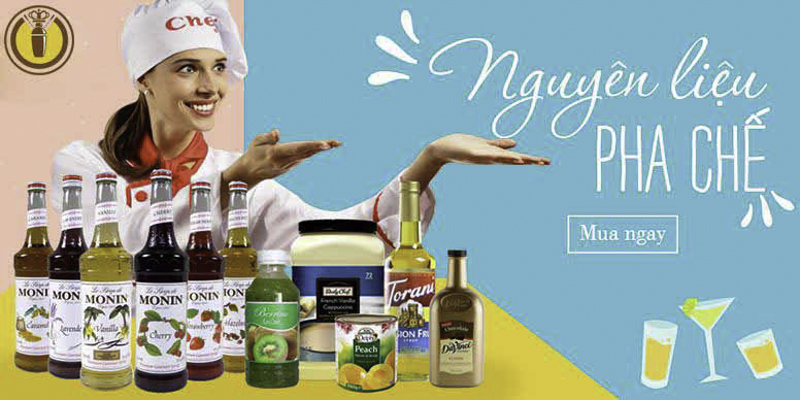 nguyên liệu pha chế Hà Nội