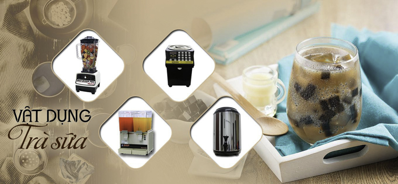 cung cấp phụ kiện máy móc pha chế