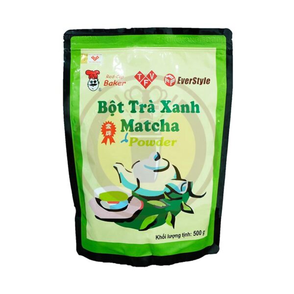 bột matcha mũ đỏ everstyle