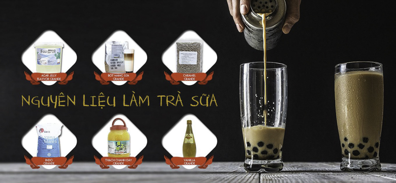 nguyên liệu pha chế hà nội