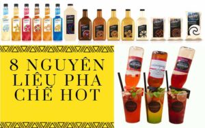 các nhóm nguyên liệu pha chế