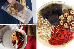 Trà gừng đường nâu