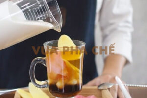 Trà gừng hạt sen