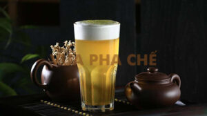 trà nhài macchiato