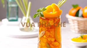 công thức trà đào cam sả