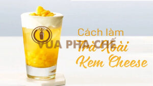 công thức trà xoài macchiato
