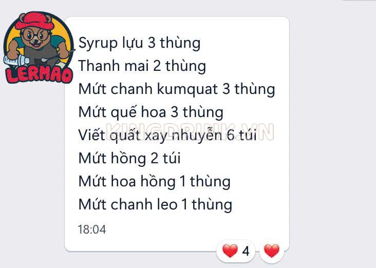 Mứt Chanh Kumquat LerMao 1kg