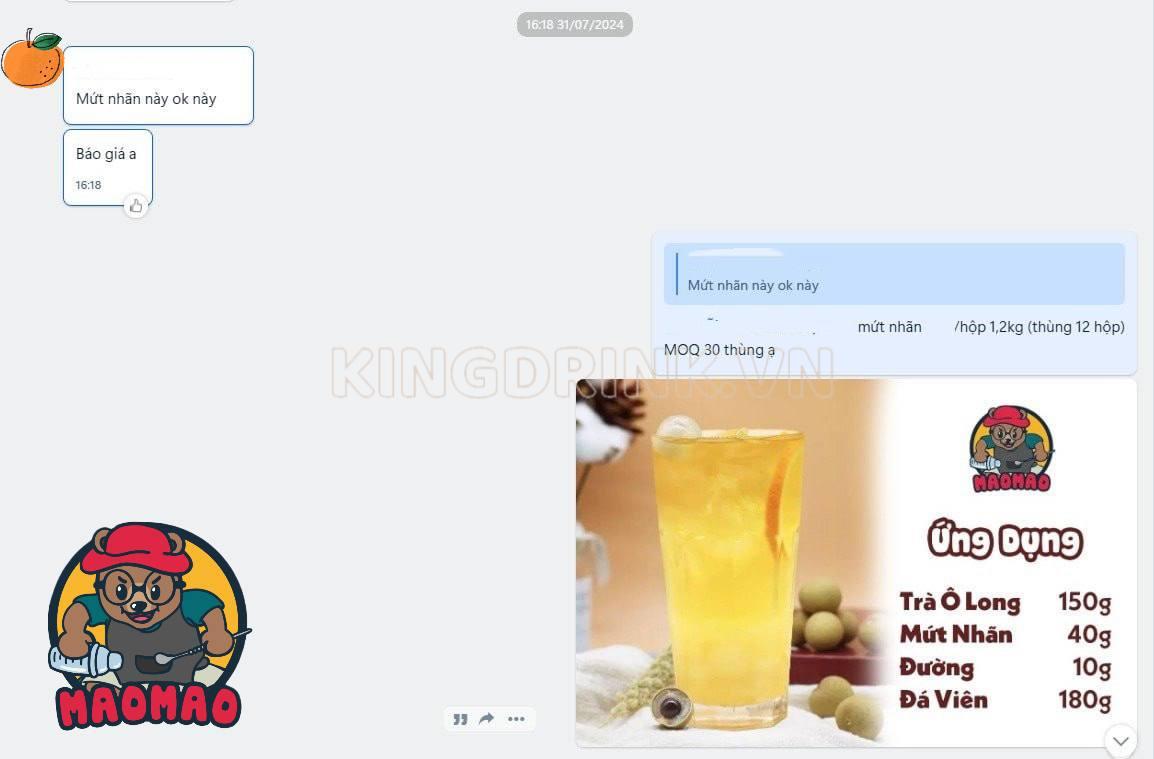 Mứt Nhãn LerMao 1.2kg